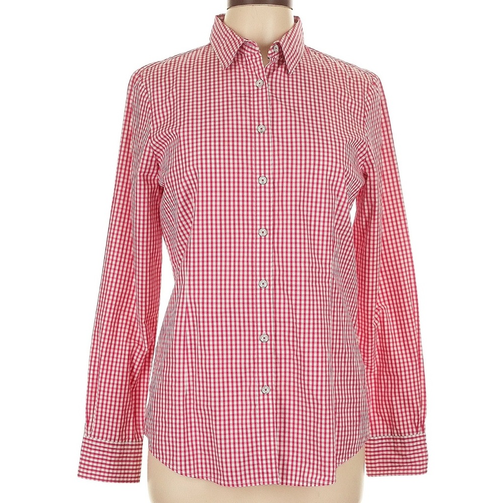 Brooks Brothers Red Gingham Button-Up Shirt